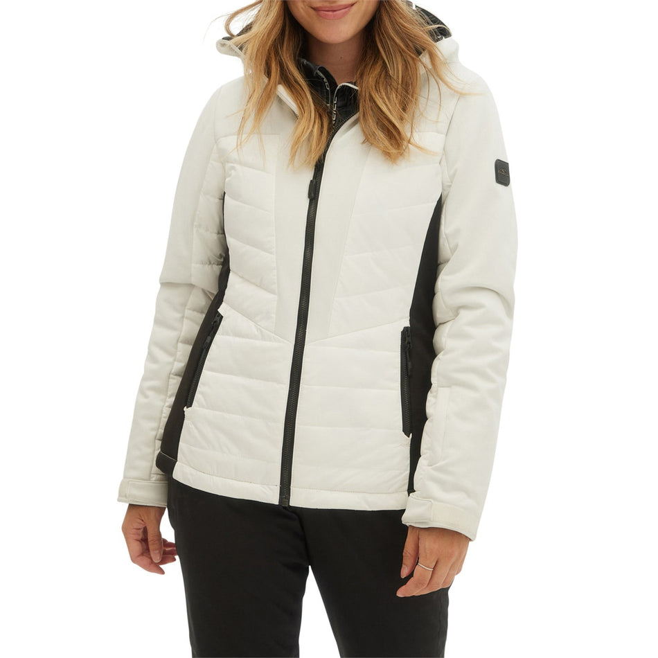 ONeill Baffle Igneous Womens Snow Jacket Powder White