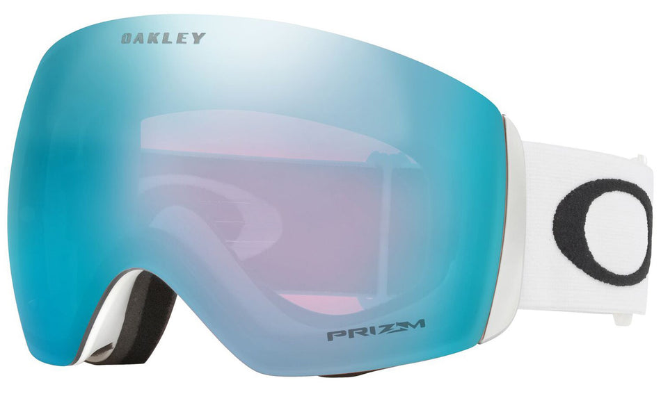 Oakley Flight Deck L Goggles Matte White / Prizm Sapphire