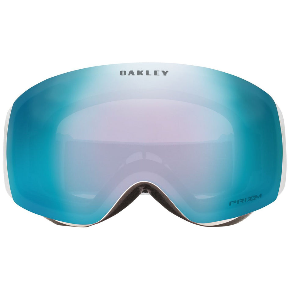 Oakley Flight Deck M Goggles Matte White / Prizm Sapphire Iridium