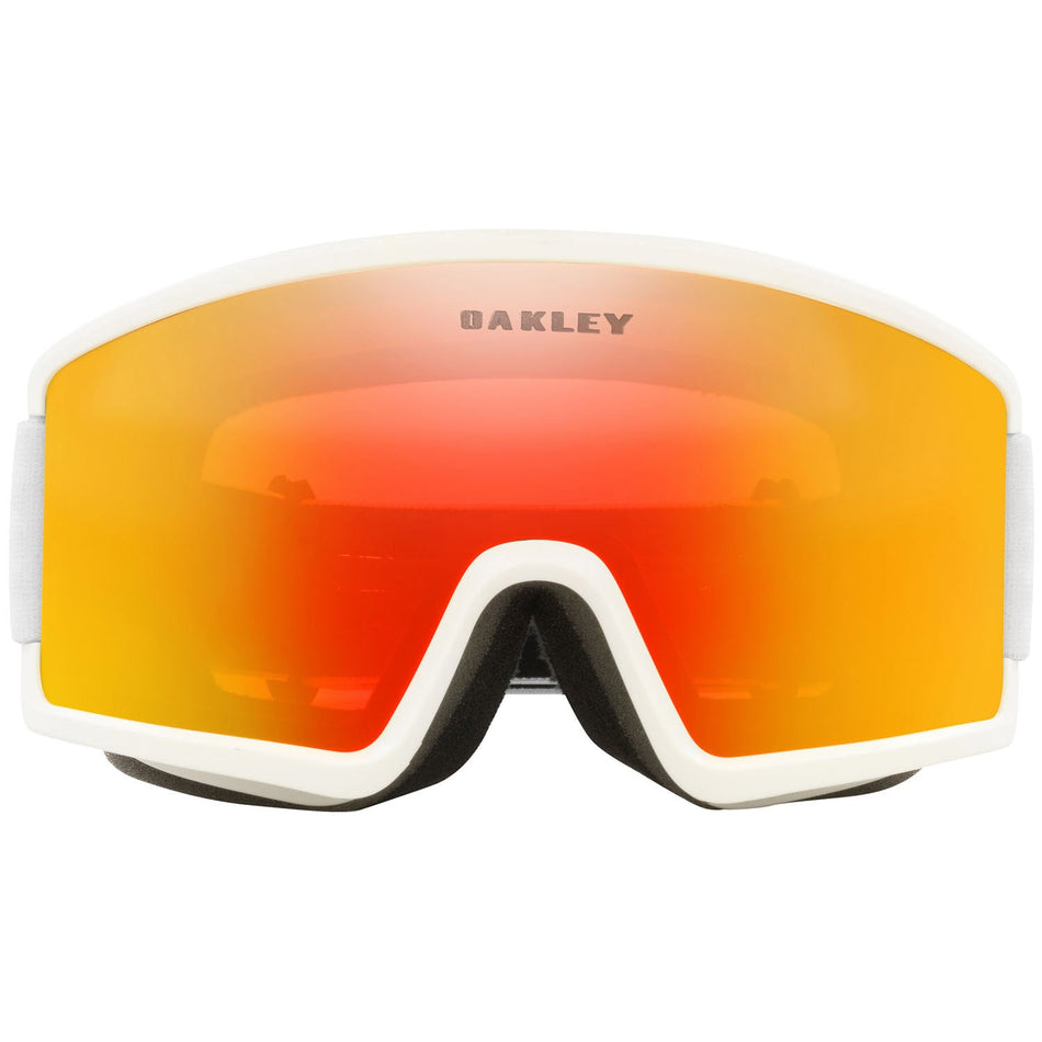 Oakley Target Line M Goggles Matte White / Fire Iridium