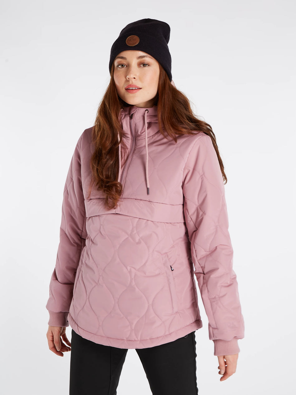 Protest PRT Peonies Womens Anorak Jacket Mauve