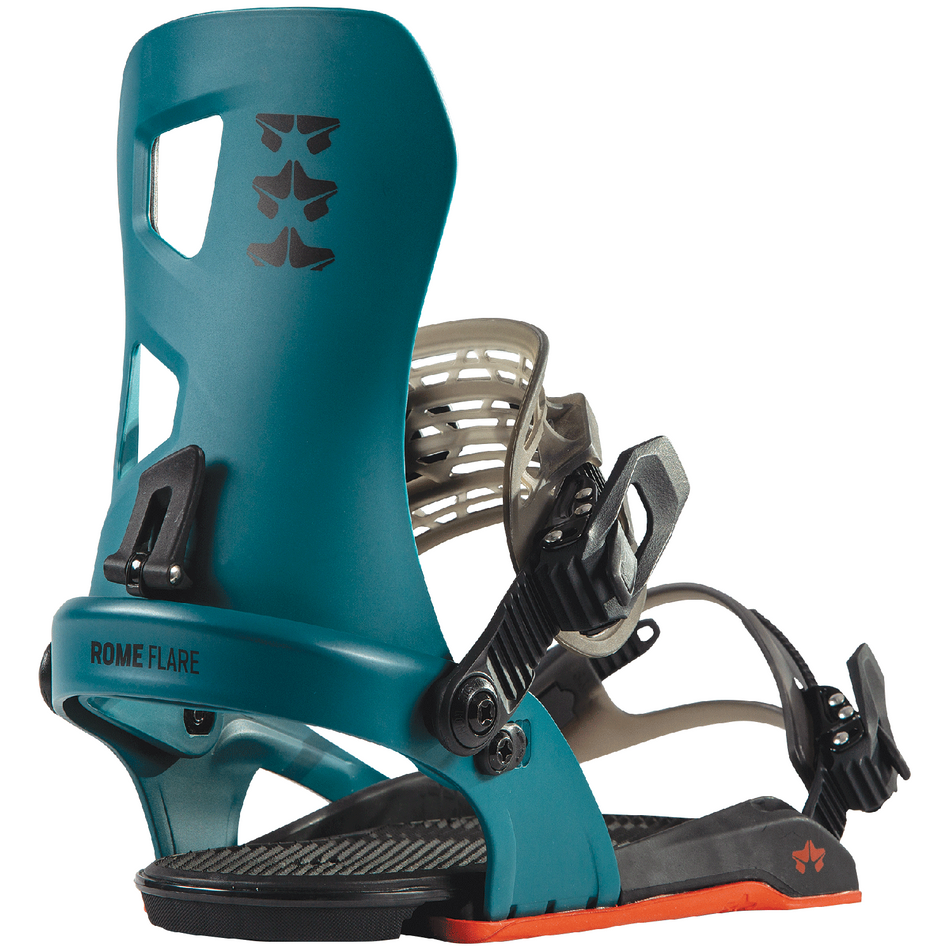 Rome Flare Womens Snowboard Bindings Berry