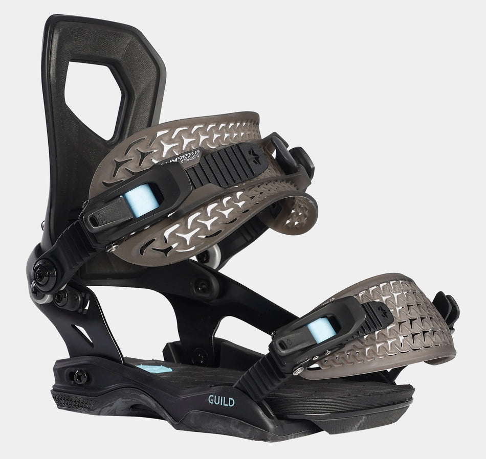 Rome Guild Womens Snowboard Bindings Black