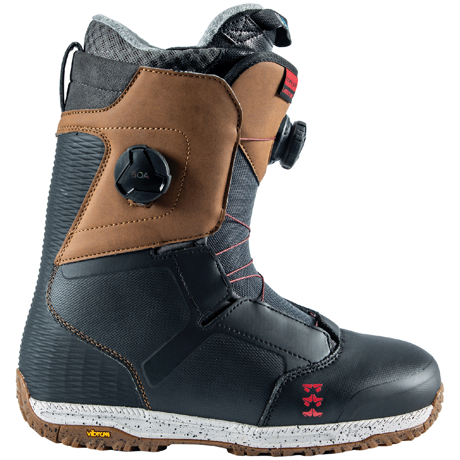 Rome Libertine BOA Mens Snowboard Boots Black / Brown