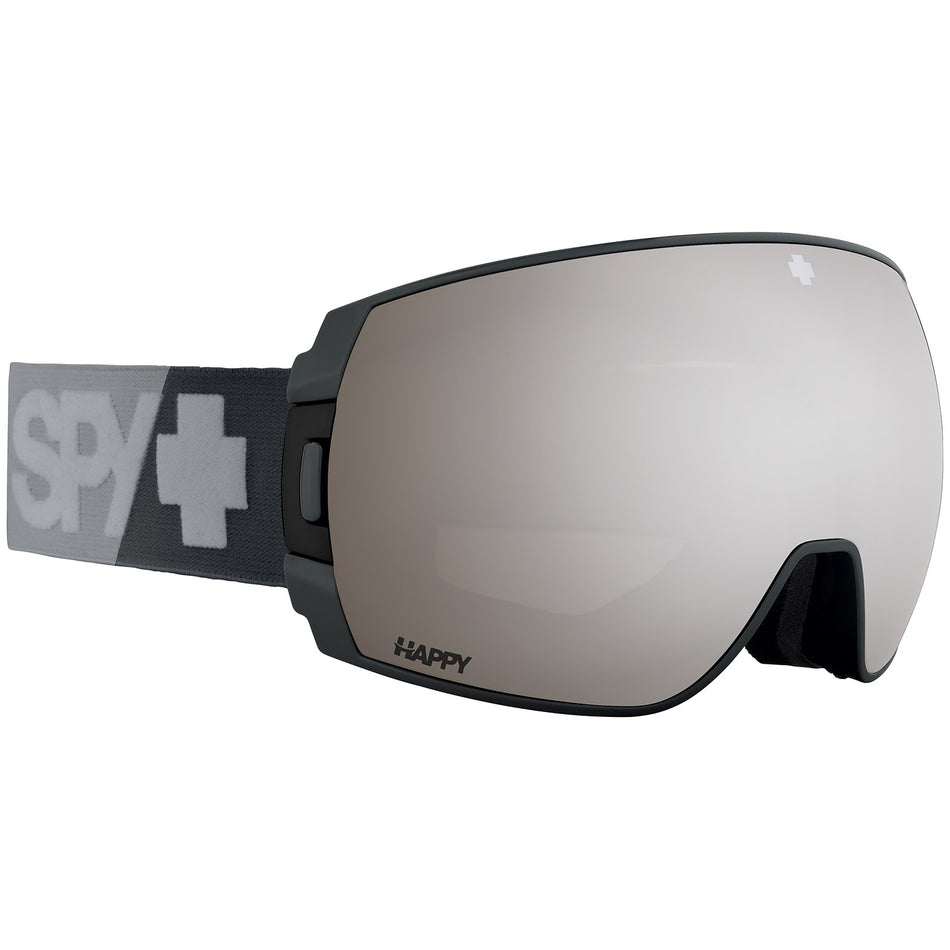 Spy Legacy Goggles 2024 Colourblock 2.0 Dark Grey - Happy Bronze with Black Spectra Mirror + Spare Lens