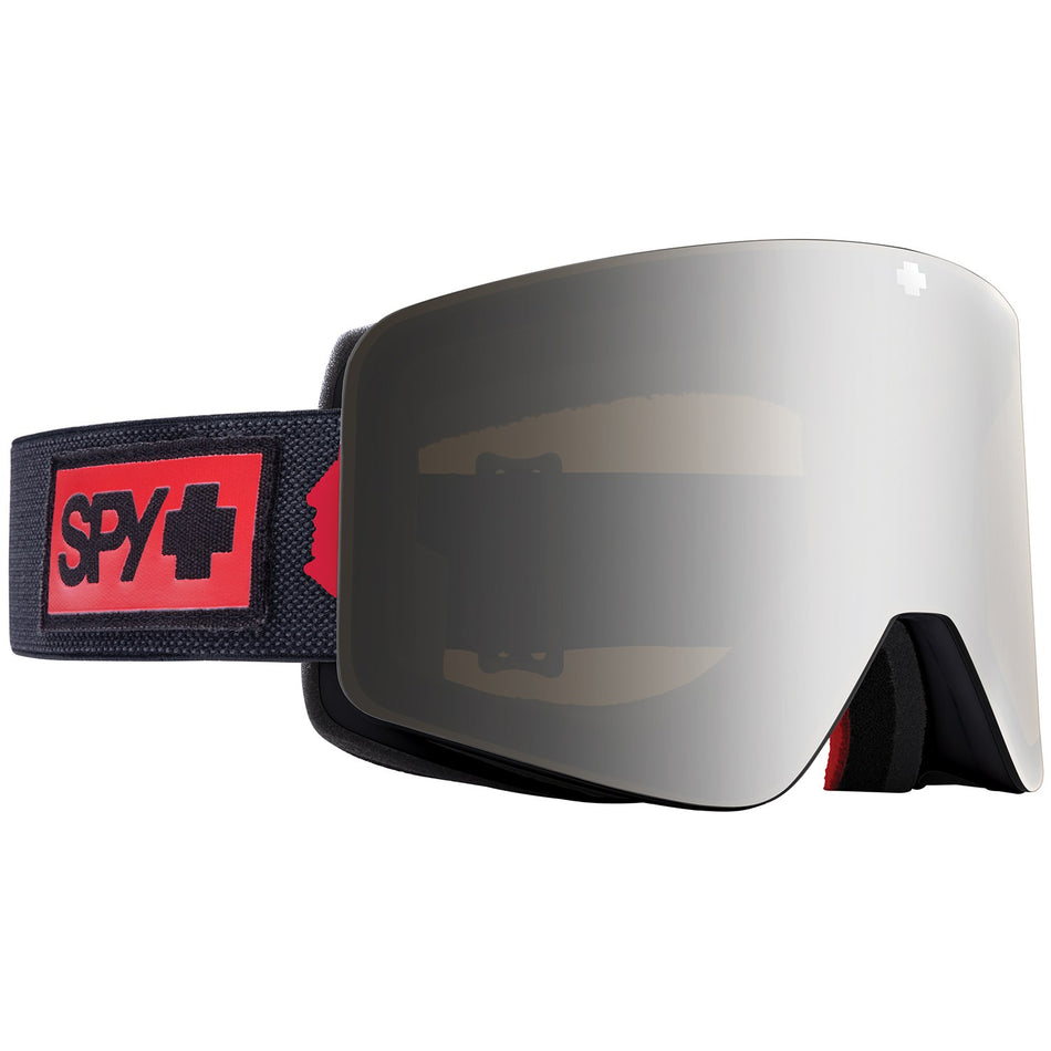 Spy Marauder Goggles 2024 Night Rider Matte Black / Happy Bronze with Silver Spectra Mirror + Spare Lens