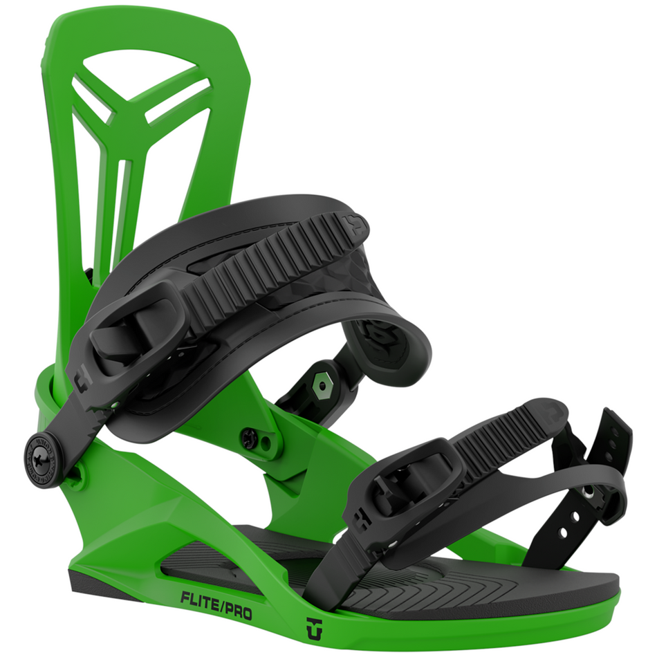 Union Flight Pro Mens Snowboard Bindings Green