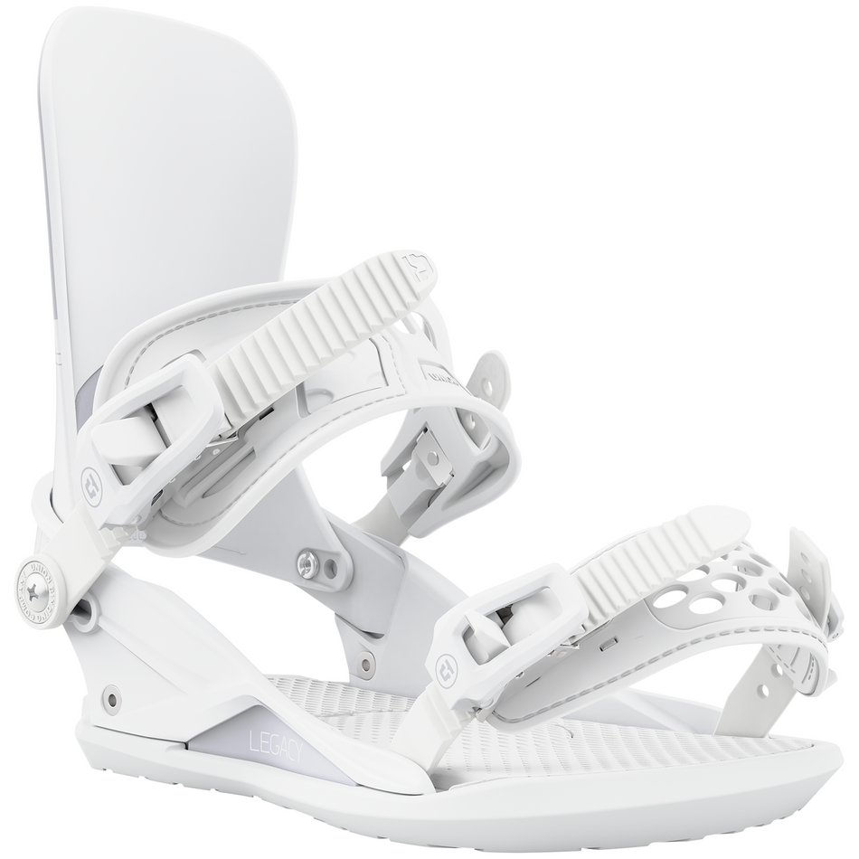 Union Legacy Womens Snowboard Bindings (Team High Back) White