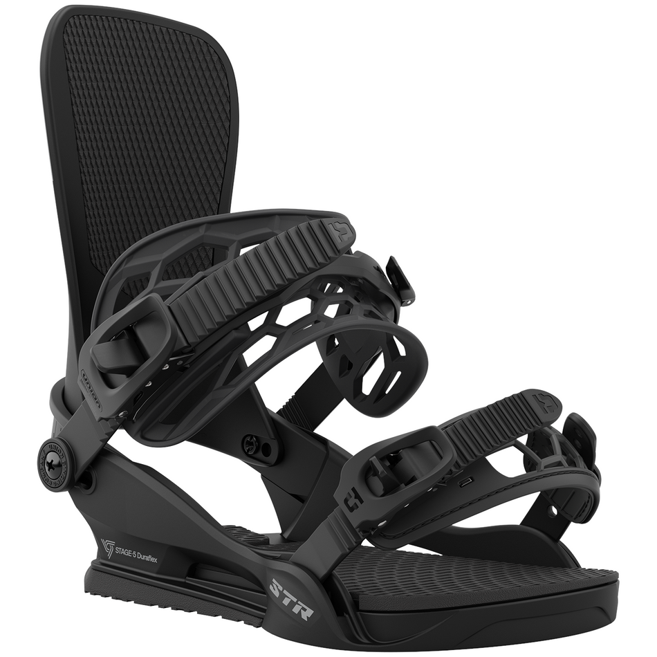 Union STR Mens Snowboard Bindings Black