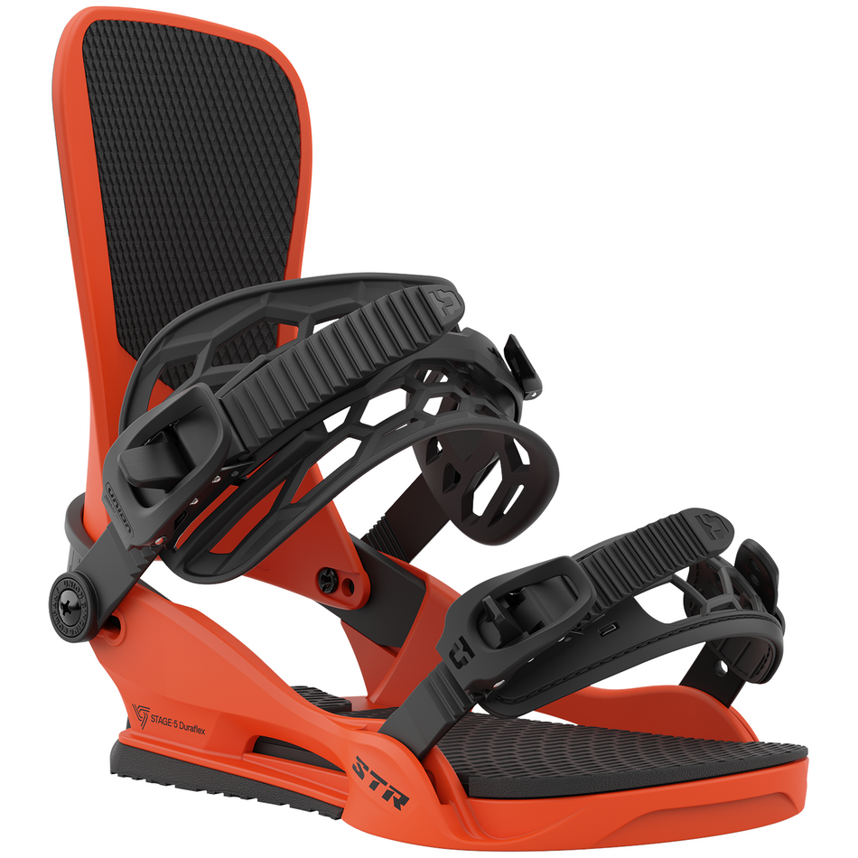 Union STR Mens Snowboard Bindings Orange