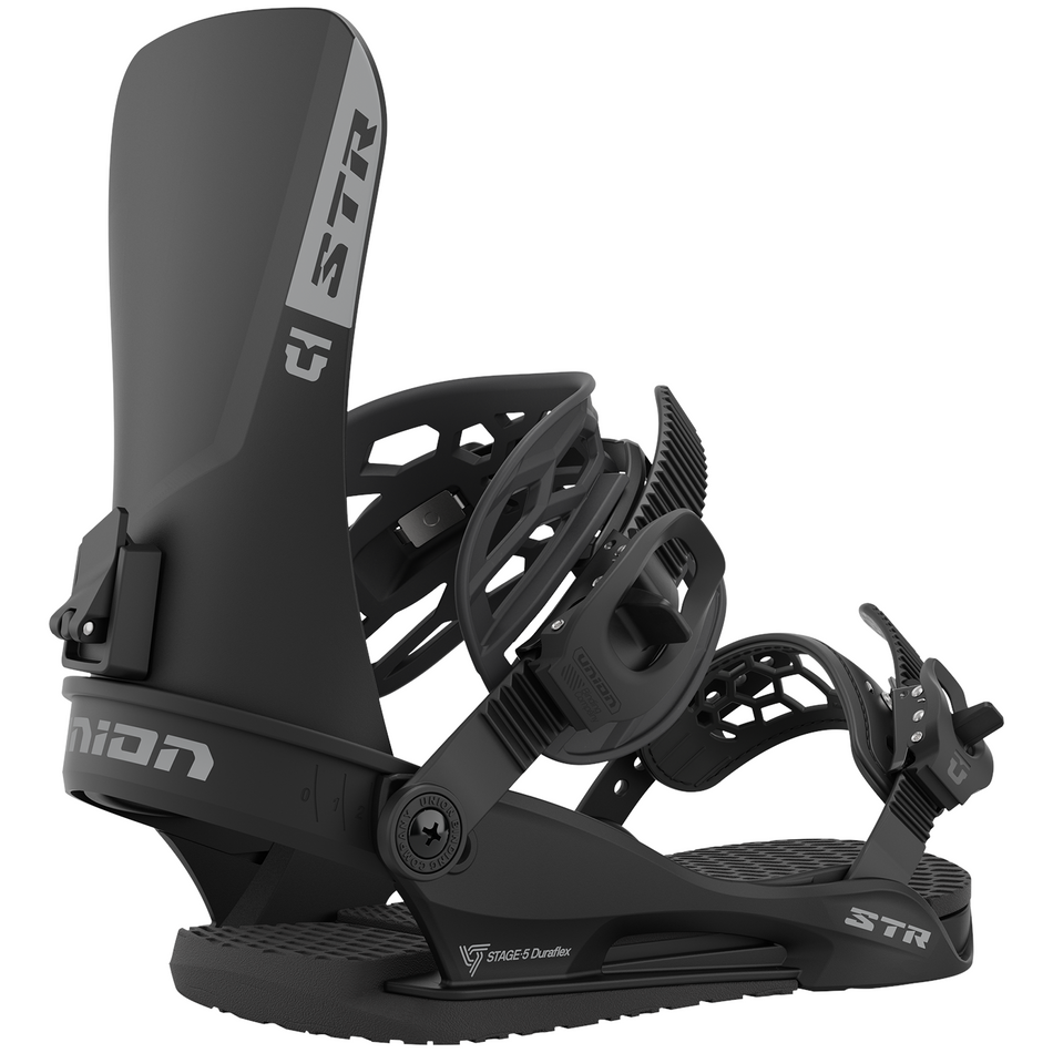 Union STR Mens Snowboard Bindings Black