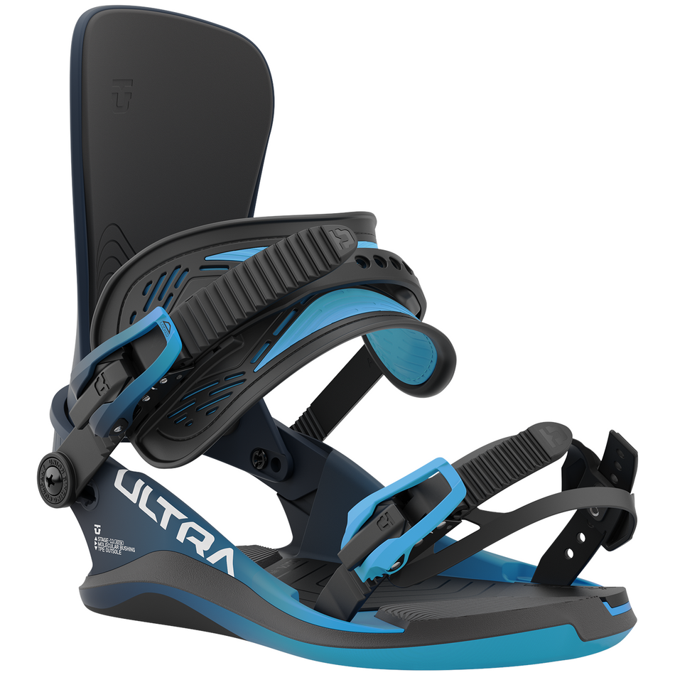 Union Ultra Mens Snowboard Bindings Aqua Blue