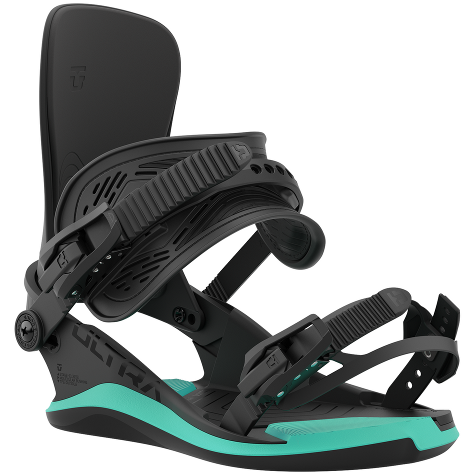 Union Ultra Womens Snowboard Bindings Black / Tiffany