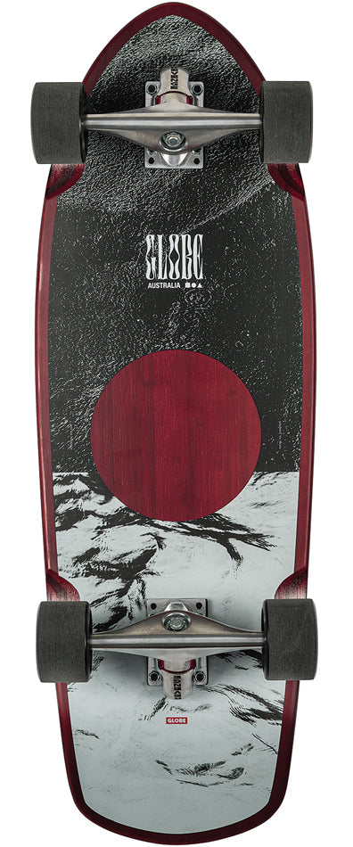 Globe Stubby Skateboard Cruiser Complete 30 Onshore Cherry Bamboo