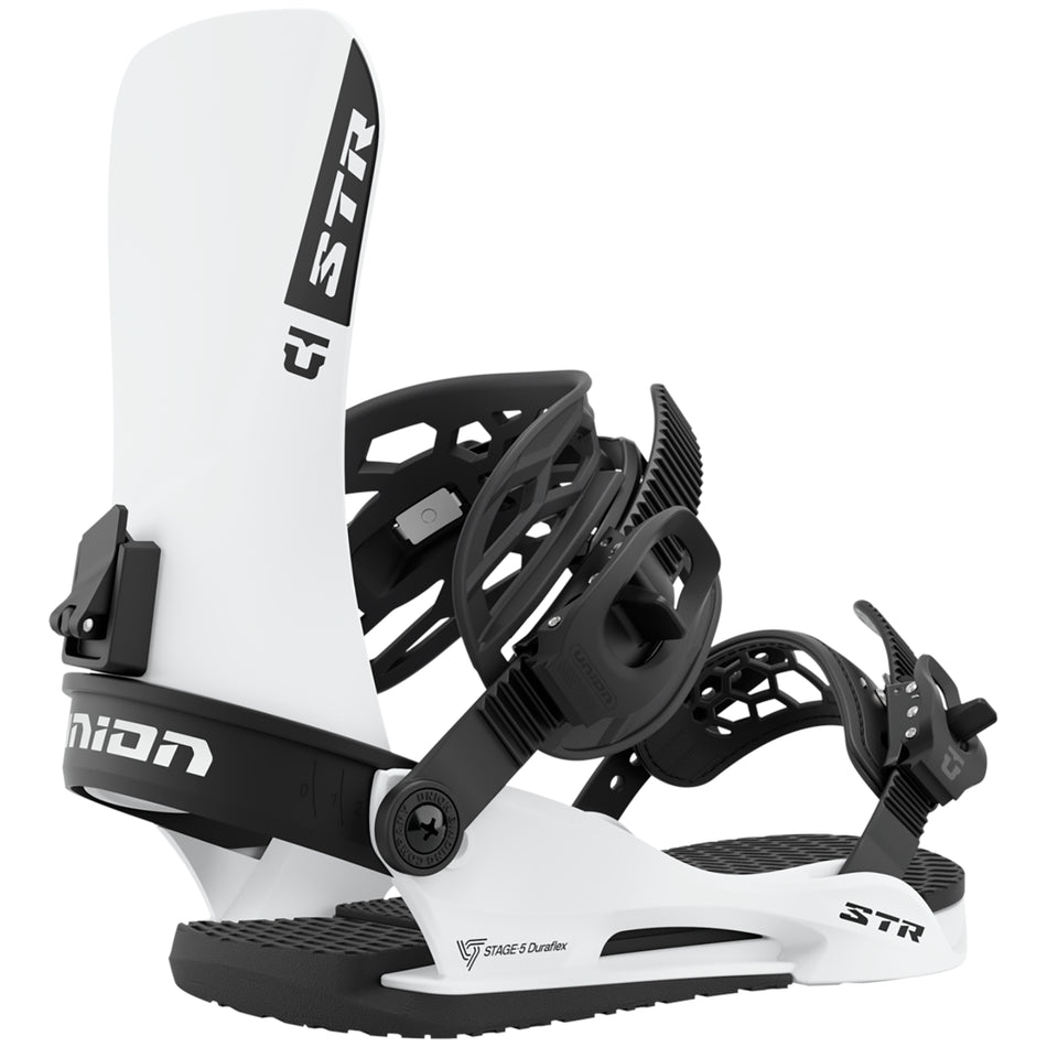 Union STR Mens Snowboard Bindings White