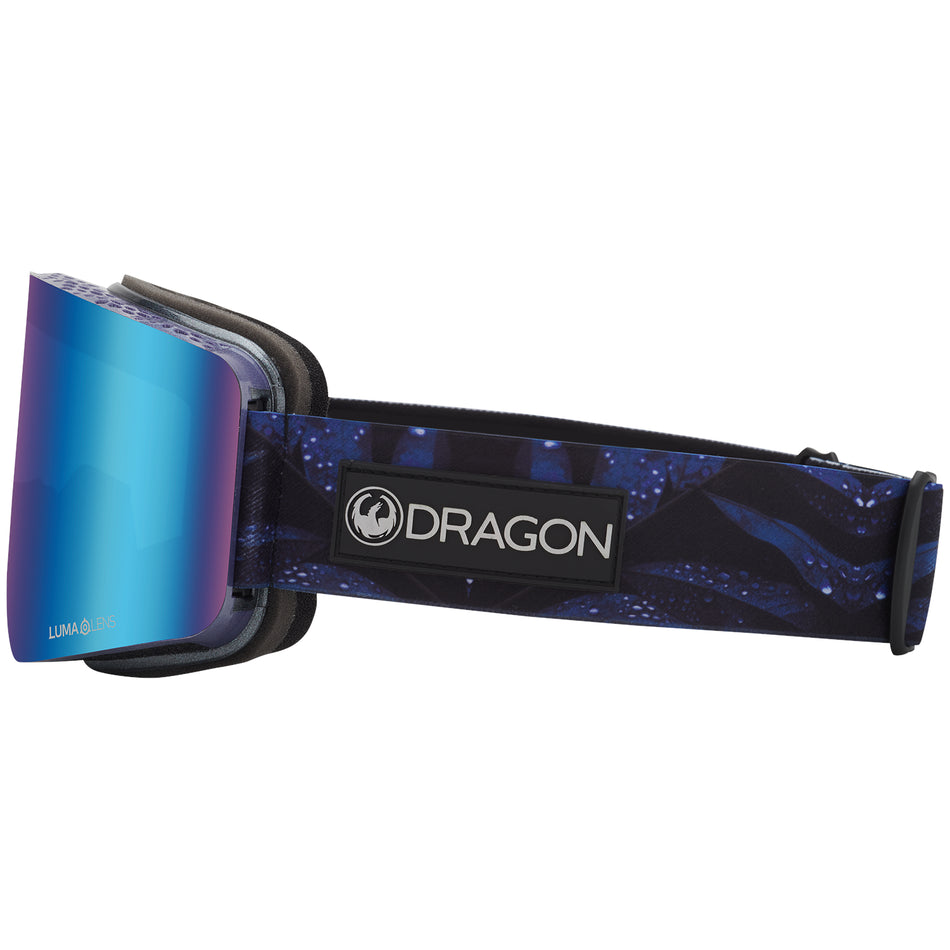 Dragon R1 OTG Snow Goggles 2024 Shimmer / Lumalens Blue Ion + Lumalens Amber